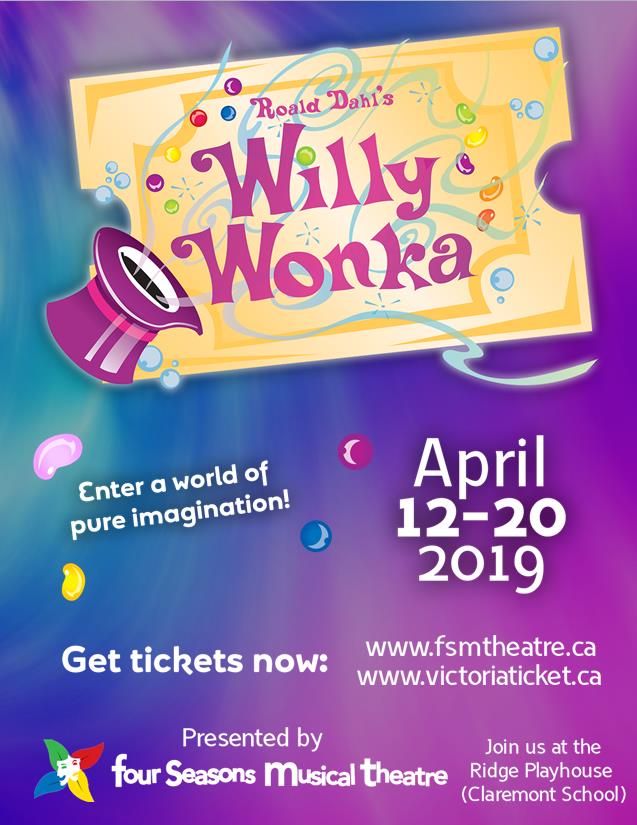 Willy Wonka by Four Seasons Musical Theatre
